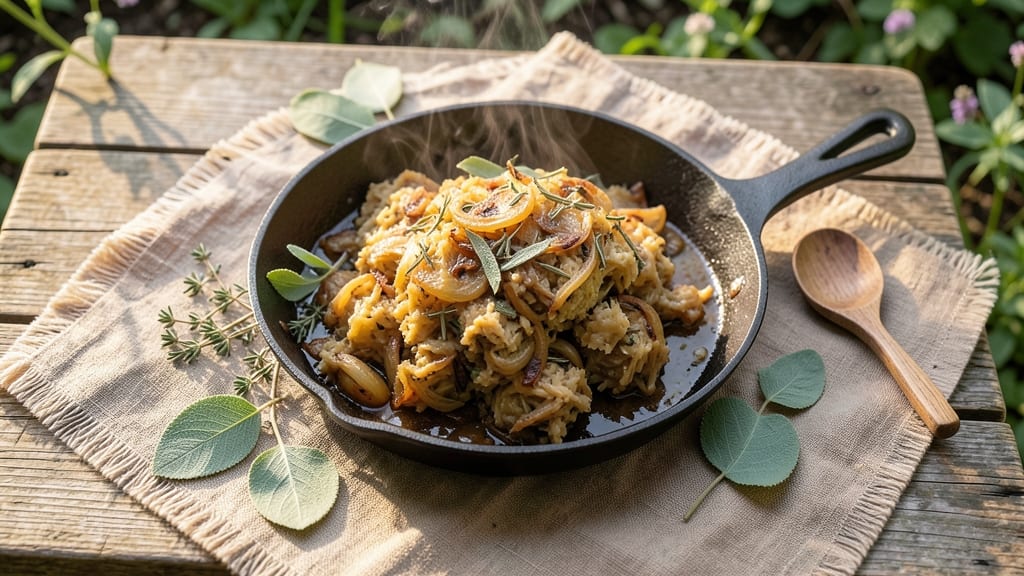 Cherry Leaf and Herb Stuffing