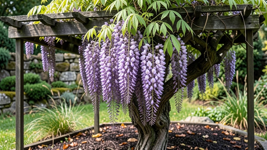 Amethyst Falls Wisteria Tree Form: Pruning Guide for Graceful, Skyward Growth