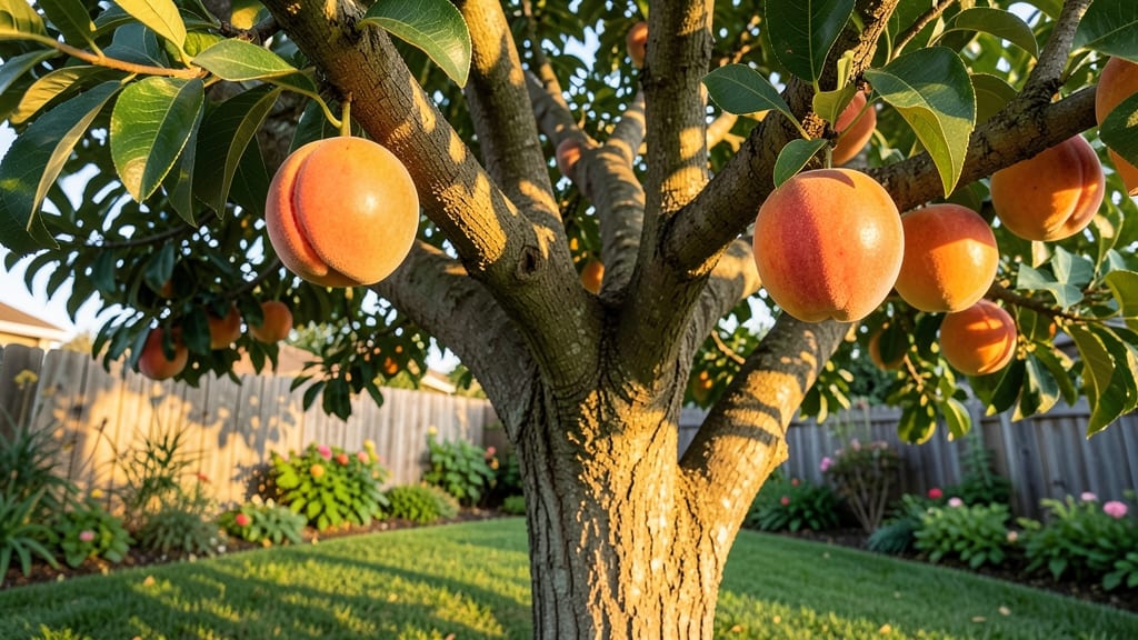 Contender Peach Tree for High Sugar Content