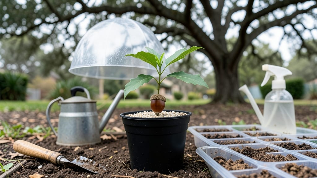 How to Plant a Live Oak Tree From Acorn: Cold-Stratified Success in 6 Months