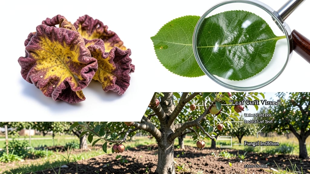 Leaf Curl Apple Tree Diseases: Early Detection and Organic Cures