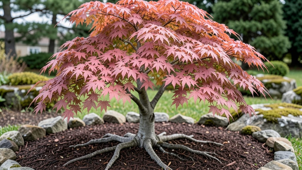 Tree Pink Leaves in Spring: Pink-Blossomed Magic for Year-Round Color