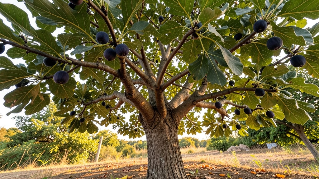 Black Mission Fig Tree for Drying