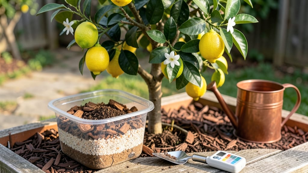 Citrus Tree Soil Mix: Fast-Draining Blend for Thriving Roots