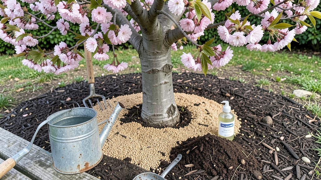 Yoshino Cherry Tree Fertilizer: N-P-K Ratios and Seasonal Feeding Schedule
