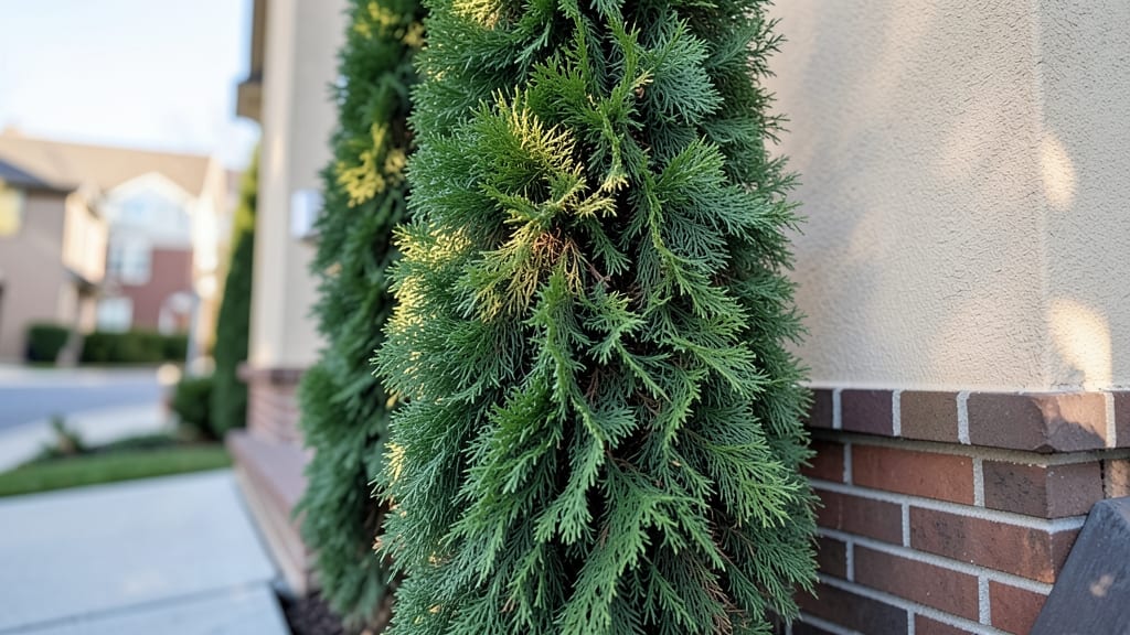 Emerald Green Arborvitae for Dense Privacy Screens