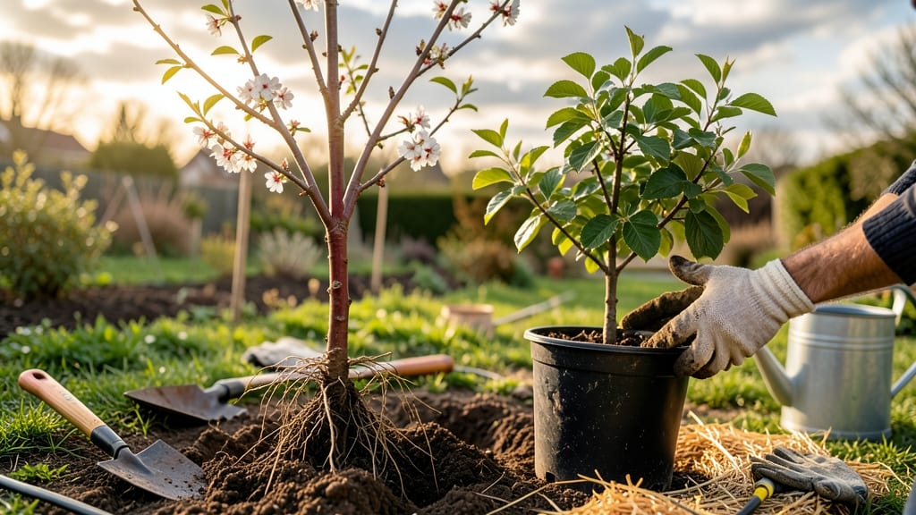 Sour Cherry Tree Planting: Layered Soil Secrets for Root Success
