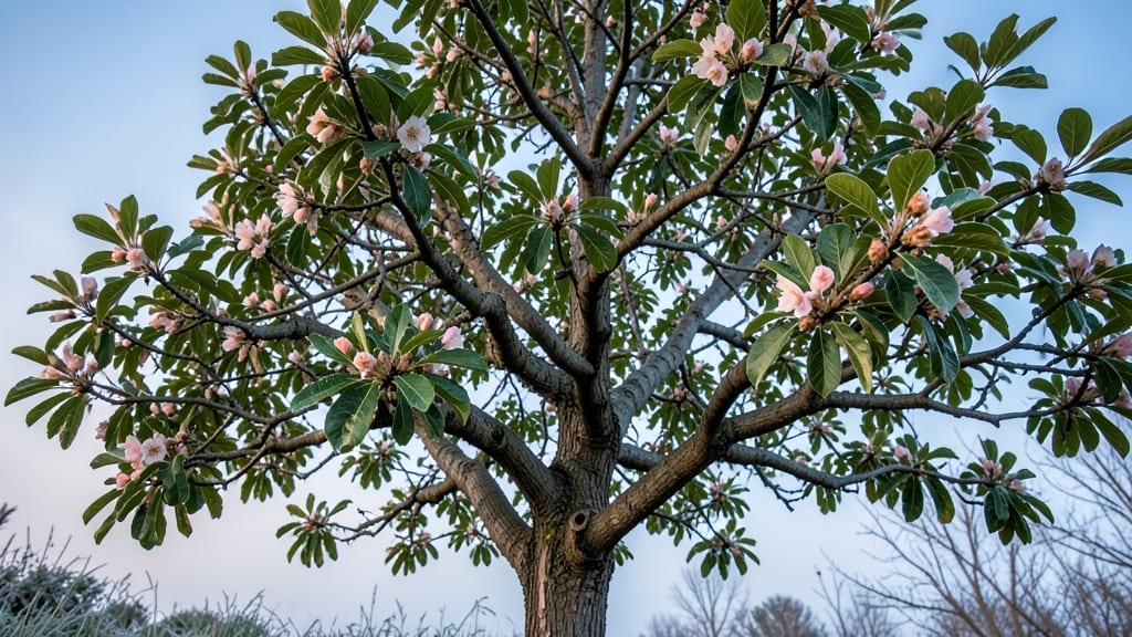 Sanguinole Peach Tree for Cold Tolerance