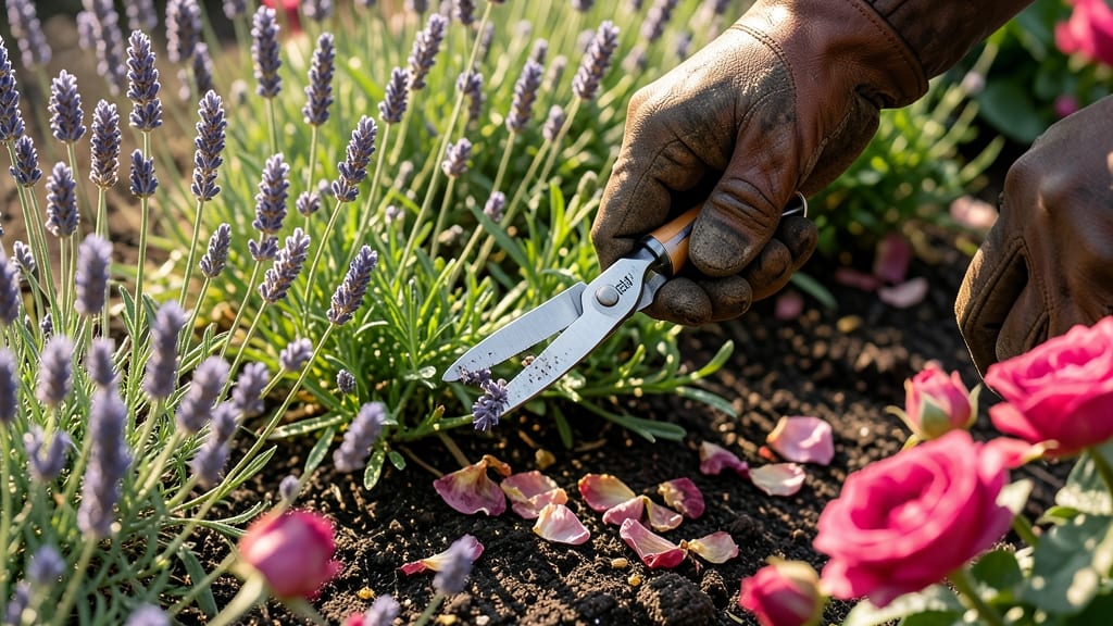 Flowering Shrub Deadheading Pruning