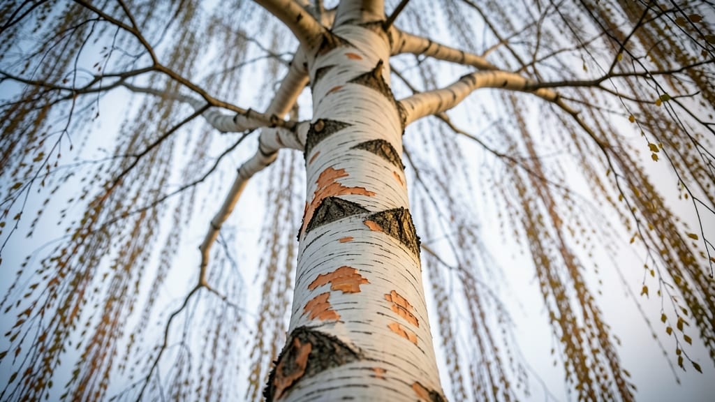 Weeping Birch for Textural Contrast