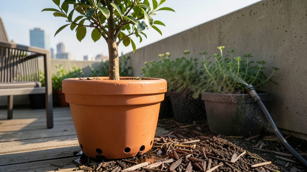 Container-Grown Trees Year-Round