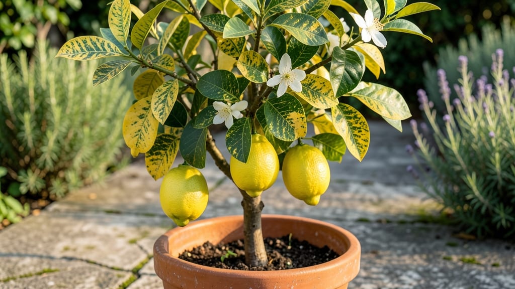 Lemon Tree Yellow Leaves With Green Veins: Iron Boost Revival for Lush Foliage