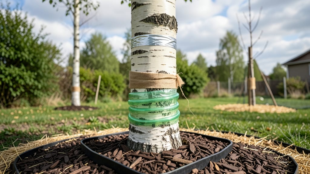 Protecting Tree Trunks: Armored Guard Against Deer and Rodent Damage