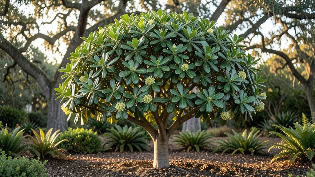 Paradise Tree Flowers: Dramatic Canopy for Year-Round Garden Drama